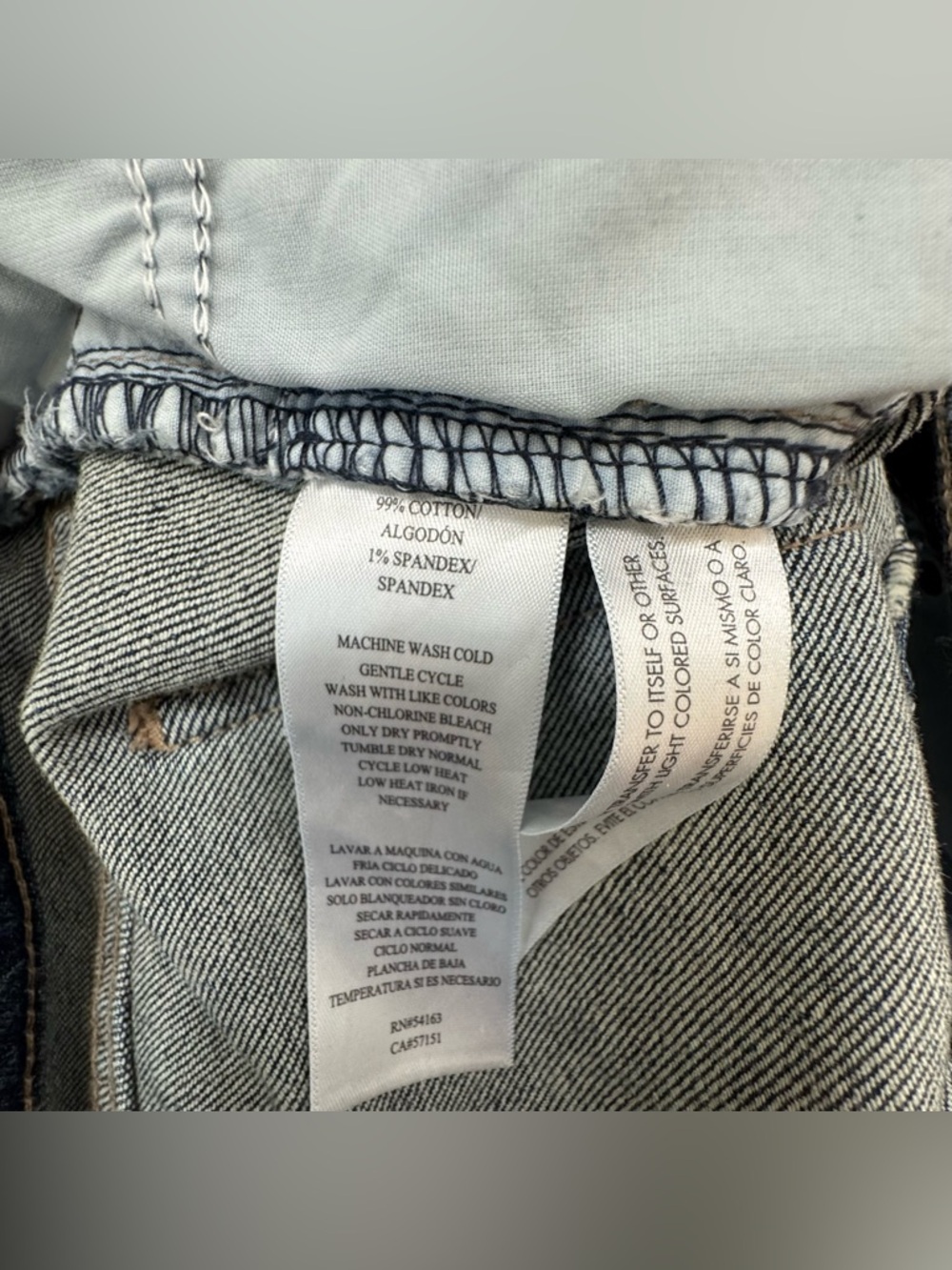 🎉3 for $50 🎉Calvin Klein Jeans Dark Blue Straight Leg Jeans - Picture 6 of 6